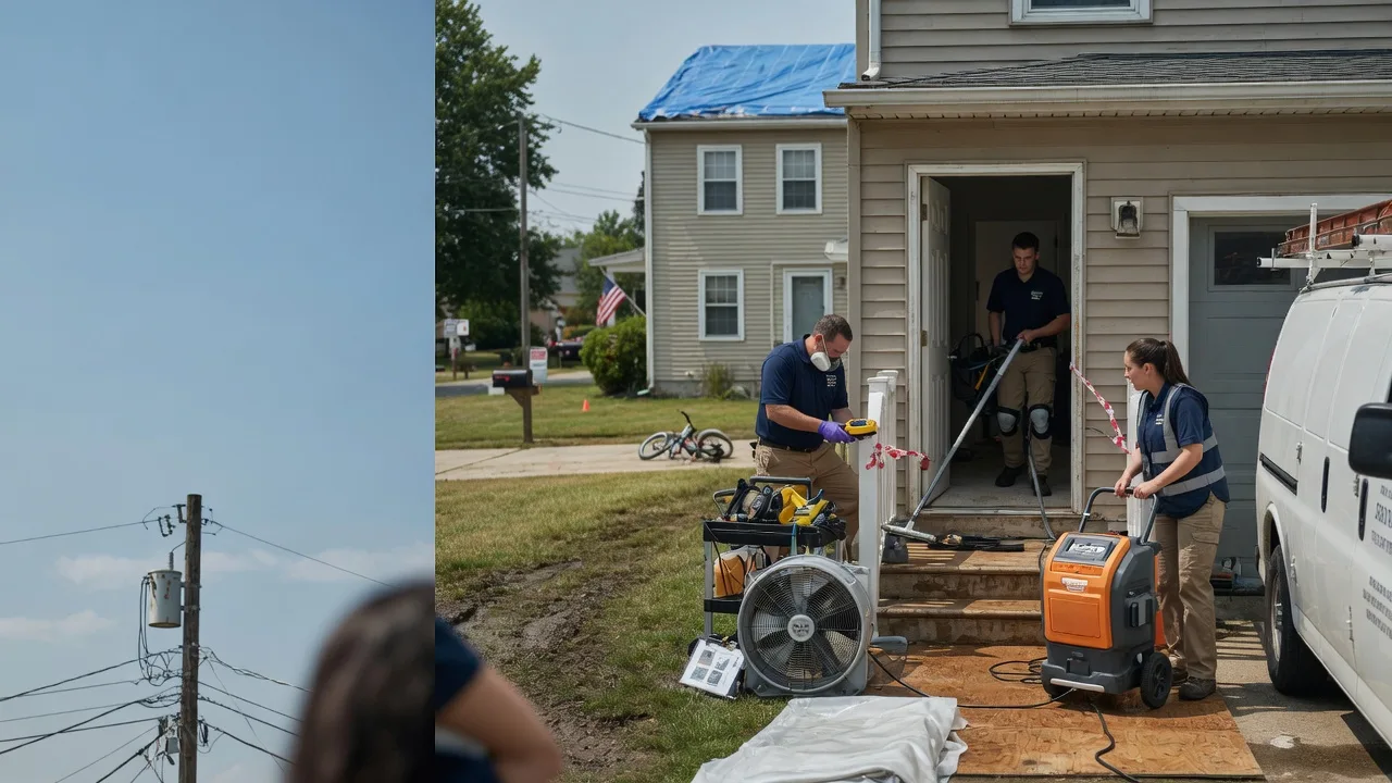 Water Damage Repair in Bel Aire, KS near me